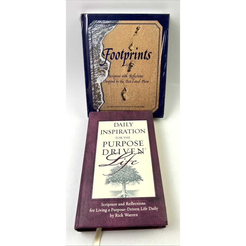 Footprints - Sealed Hardcover By Margaret Fishback Powers - Purpose Driven Life